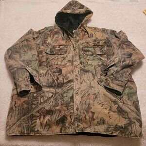 Vintage Men's Duxbak Advantage Timber Camo coat, size Large